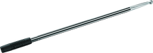 Load image into Gallery viewer, Kuryakyn Billet Antenna Round/Grooved Black &amp; Raw