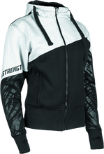 Load image into Gallery viewer, Speed and Strength Cat Outa Hell Hoody White/Black Womens - 4XL