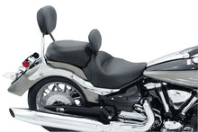 Load image into Gallery viewer, Mustang 06-15 Yamaha Roadliner, Stratoliner Wide Touring Solo Seat w/ Driver Backrest - Black