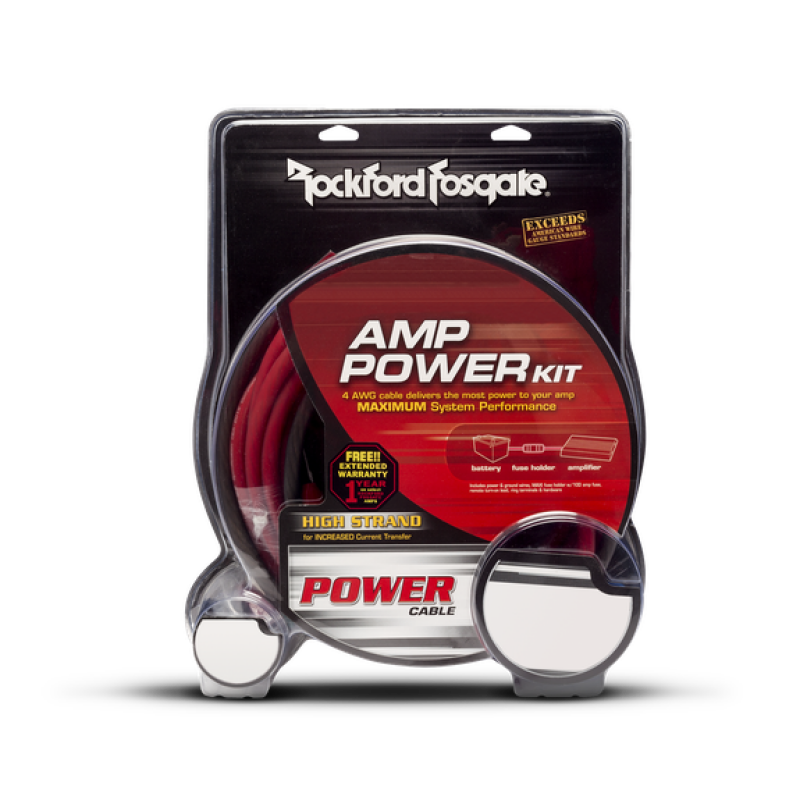 Rockford Fosgate 8 AWG Power & Signal Installation Kit
