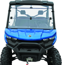 Load image into Gallery viewer, QuadBoss 16-22 Can-Am Defender HD10 Windbreak Folding Windshield