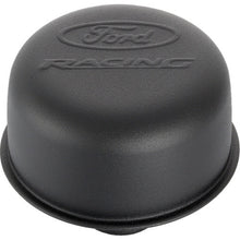 Load image into Gallery viewer, Ford Racing Black Crinkle Finish Breather Cap w/ Ford Racing Logo - Twist Type