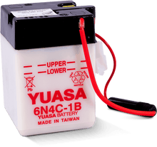 Load image into Gallery viewer, Yuasa 6N4C-1B Conventional 6 Volt Battery