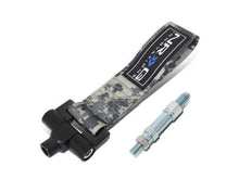 Load image into Gallery viewer, NRG Bolt-In Tow Strap Digital Camo- Audi A4 08+ (5000lb. Limit)