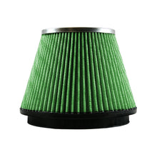 Load image into Gallery viewer, Green Filter Cone Filter - ID 6in. / Base 7.5in. / Top 4.75in. / 5.5in.
