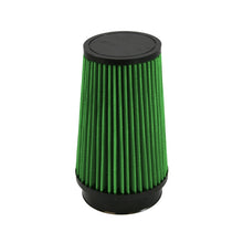 Load image into Gallery viewer, Green Filter Cone Filter - ID 3.5in. / Base 4.63in. / 3.5in. / H 6.5in.